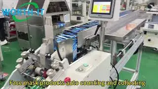 Face mask fever reducing patch auto counting and collecting