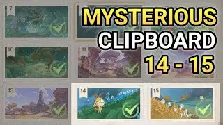 Misterious Clipboard 14 - 15 Aranyaka Book | Genshin Impact 3.4
