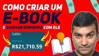 Como Criar Um Ebook Profissional Do Zero Passo a Passo Para Vender Na Internet (Kiwify)