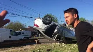 Сильная авария Бровары 30.04.2018