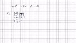 Mathematics for Computer Science Students 50 - Basic Algebraic Structures: Zero Divisors