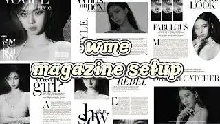 [WME] ҂ MAGAZINE SETUP ↷