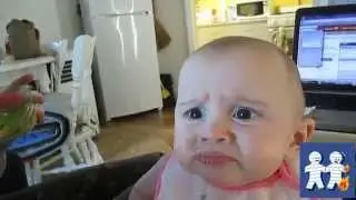 Best Babies First Food Reactions!