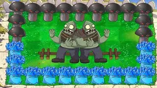 Zombie Yeti , Gargantuar , Zomboss vs Ice-shroom , Doom-shroom PvZ | Plants vs Zombies Battle