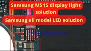 Samsung m515 display light problem solution 