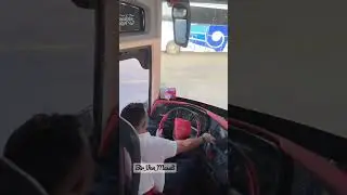 Mercedes Bus Driver Style ☠️☠️ #viral #shorts