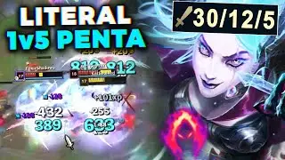 When The RANK 1 KATARINA Gets Katarina in URF...