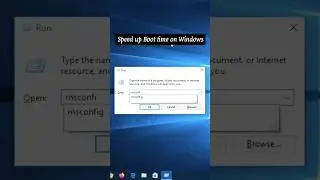 how to speed up boot time in windows 10 || Speed up Boot time on Windows 