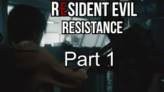Resident Evil Resistance.Getting Bodied on my way out !! Valerie Gameplay