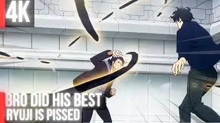 Jinwoo vs Goto Ryuji | Anime | 4k