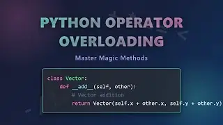 🐍 Python Operator Overloading: Magic Methods Explained for Beginners!