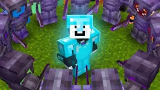 Mace Vs 100 Minecraft Players