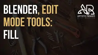 Blender - Fill, edit mode tool explained