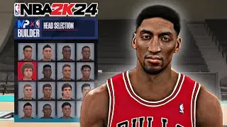 2K24 NEXT GEN BEST SCOTTIE PIPPEN Face Creation #shorts #nba #2k #gaming #gamer