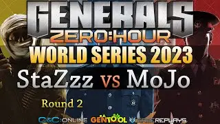[LIVE] StaZzz VS MoJo_JoJo - Generals Zero Hour World Series 2023 - Round 2