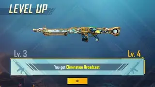 Upgrading Sky Huntress MG3 In PUBG Mobile