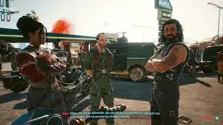 Cyberpunk 2077 - he just vanished - glitch moment
