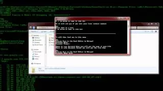 Advanced Batch File Notepad Program