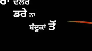 Sidhu's Anthem Sidhu Moose Wala Sunny Malton Byg Bird Latest Punjabi Attitude Whatsapp Status