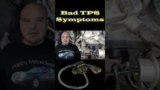 The symptoms of a bad throttle position sensor