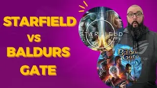 Starfield VS Baldurs Gate ! Flop do Ano Vs Jogo do Ano !