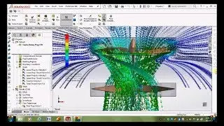 Solidworks CFD tutorial: Contra Rotary Propeller CFD (for Thrust calculation)
