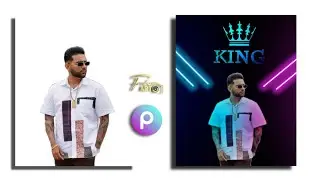 King Crown Dual Light Photo Editing || Picsart Photo Editing -Freshiart🔥 #shorts #FreshiArt