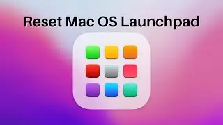Reset Mac OS's Launchpad (and its rows and columns)