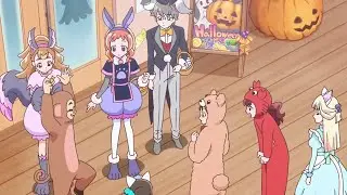 The Monkey Vs The Crab reference in Wonderful Precure