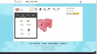 Using Tynker's Item, Block, and Mob Editors