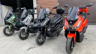 BC x1 инжекторный скутер с водяным охлаждением без категории А 200/50