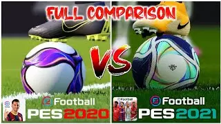 PES 2020 MOBILE VS PES 2021 MOBILE | FULL COMPARISON