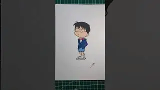 Comment dessiner détective Conan