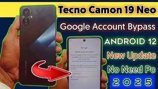 tecno camon 19 neo frp bypass android 12/13 | Tecno Camon 19 Neo Google Account Bypass Without Pc 
