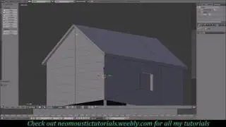 Blender/Unity tutorial: Making a low poly house look high poly