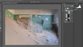 Kolmanskop Green Room - Camera Projection test