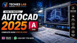 How to Install AutoCAD 2025 on PC | Step-by-Step Installation Guide for Beginners 