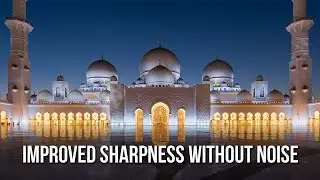 Improved sharpness without noise in Photoshop