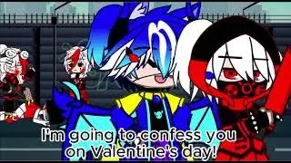 I'm gonna confess you on Valentine's day!||meme||OC||!W X L!||GC||@WolfBoy_WasDEAD-11 ||