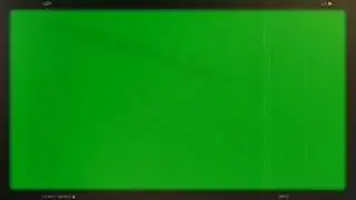 Aesthetic Green Screen VHS border