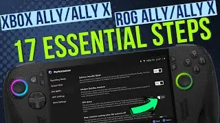 2026 ULTIMATE Optimisation Guide for Xbox Ally/Ally X & ROG Ally/Ally X