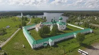 Fly Movie from Alexander Svirsky Monastery