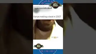 RARE FOOTAGE of Kanye West Making a Beat‼️