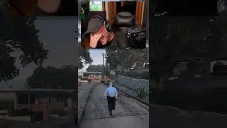 Dennis prøver å ta på bilbelte