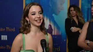 Ariella Glaser Interview at the WHITE BIRD celebration