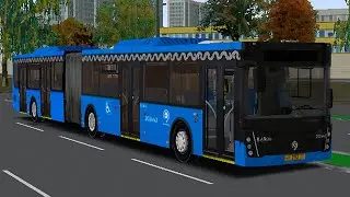 Российский автобус с гармошкой ЛиАЗ-6213.65|OMSI 2