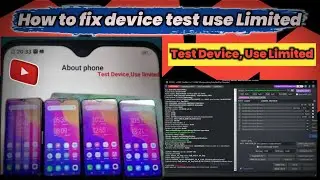 Vivo device test use Limited | How to fix device test use Limited | y91i device test use Limited
