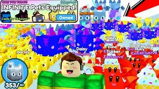 So I bought the Infinite Pets Gamepass.. (Pet Simulator X)