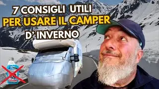 7 consigli per usare il camper d'inverno