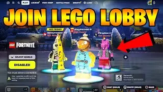 How To Play & Join LEGO Lobby NOW TODAY In Fortnite! (Lego Mode Map Code)